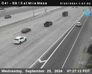 NB 15 at Mira Mesa Blvd