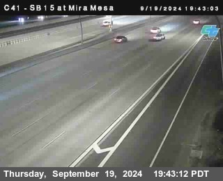 NB 15 at Mira Mesa Blvd