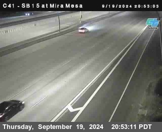 NB 15 at Mira Mesa Blvd