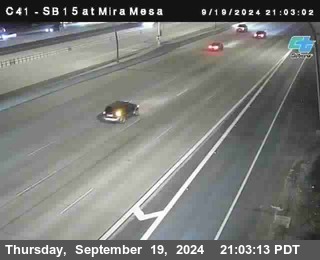 NB 15 at Mira Mesa Blvd