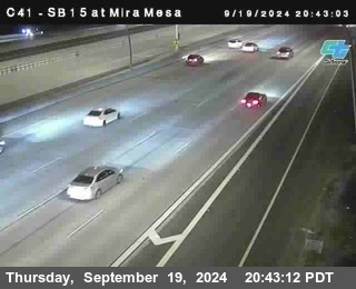 NB 15 at Mira Mesa Blvd