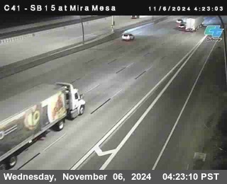 NB 15 at Mira Mesa Blvd