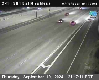 NB 15 at Mira Mesa Blvd