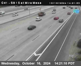 NB 15 at Mira Mesa Blvd