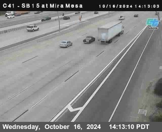 NB 15 at Mira Mesa Blvd