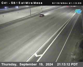 NB 15 at Mira Mesa Blvd