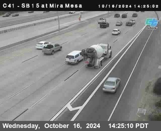 NB 15 at Mira Mesa Blvd