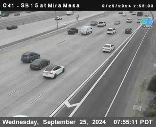 NB 15 at Mira Mesa Blvd