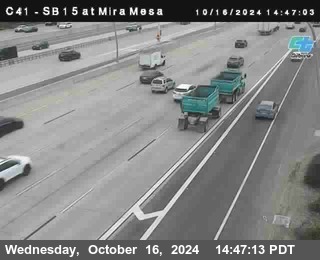 NB 15 at Mira Mesa Blvd