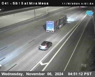 NB 15 at Mira Mesa Blvd