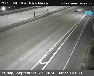 NB 15 at Mira Mesa Blvd