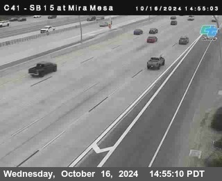 NB 15 at Mira Mesa Blvd