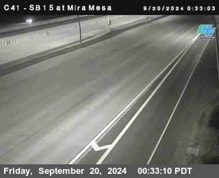 NB 15 at Mira Mesa Blvd