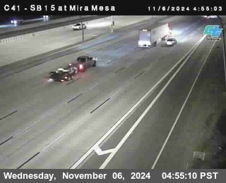 NB 15 at Mira Mesa Blvd