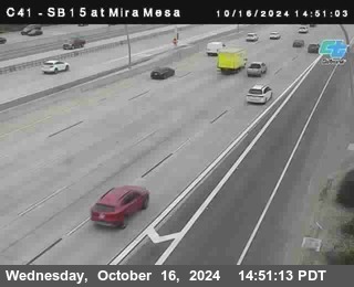 NB 15 at Mira Mesa Blvd