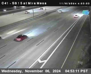 NB 15 at Mira Mesa Blvd