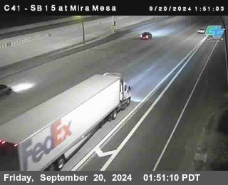 NB 15 at Mira Mesa Blvd