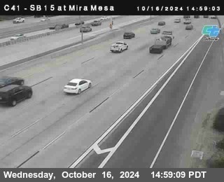 NB 15 at Mira Mesa Blvd