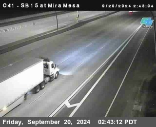 NB 15 at Mira Mesa Blvd