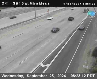 NB 15 at Mira Mesa Blvd