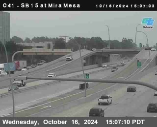 NB 15 at Mira Mesa Blvd