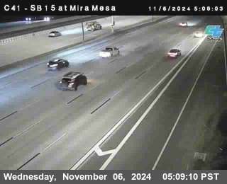 NB 15 at Mira Mesa Blvd