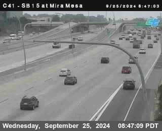 NB 15 at Mira Mesa Blvd