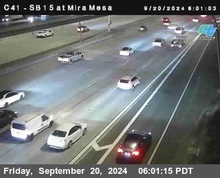 NB 15 at Mira Mesa Blvd