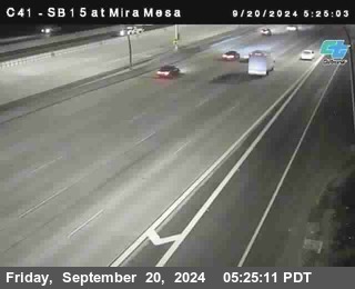 NB 15 at Mira Mesa Blvd