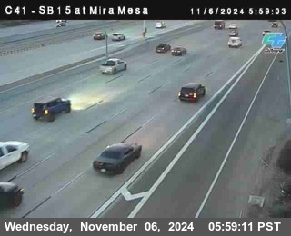 NB 15 at Mira Mesa Blvd