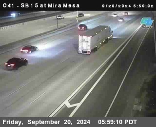 NB 15 at Mira Mesa Blvd