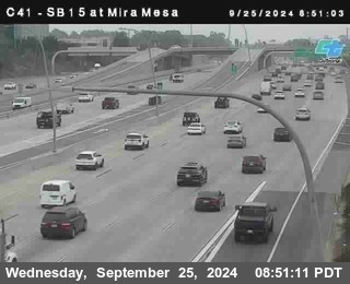 NB 15 at Mira Mesa Blvd