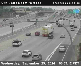 NB 15 at Mira Mesa Blvd