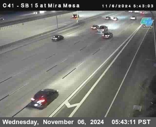 NB 15 at Mira Mesa Blvd