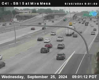 NB 15 at Mira Mesa Blvd