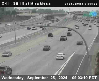 NB 15 at Mira Mesa Blvd