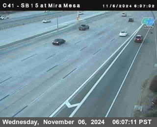 NB 15 at Mira Mesa Blvd