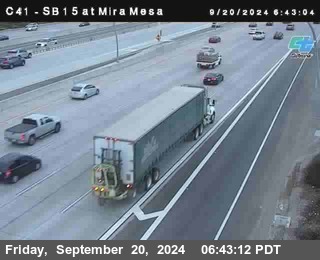 NB 15 at Mira Mesa Blvd