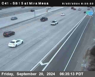 NB 15 at Mira Mesa Blvd