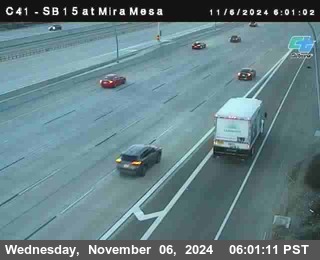 NB 15 at Mira Mesa Blvd