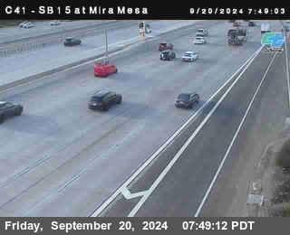 NB 15 at Mira Mesa Blvd