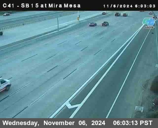 NB 15 at Mira Mesa Blvd