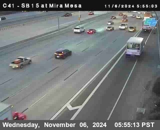 NB 15 at Mira Mesa Blvd