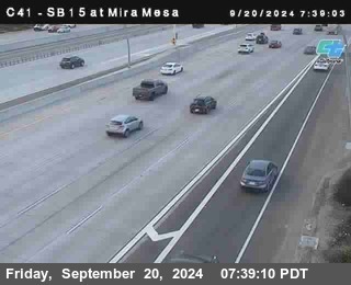 NB 15 at Mira Mesa Blvd