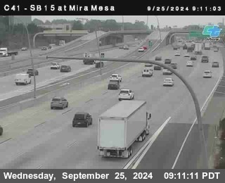 NB 15 at Mira Mesa Blvd