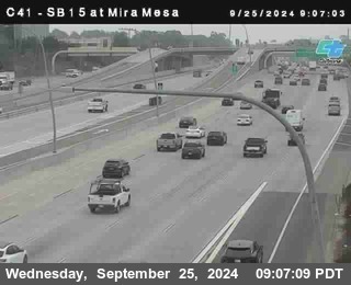 NB 15 at Mira Mesa Blvd