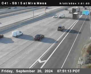 NB 15 at Mira Mesa Blvd