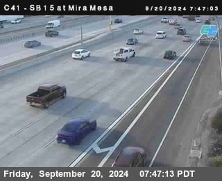 NB 15 at Mira Mesa Blvd