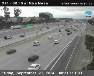 NB 15 at Mira Mesa Blvd