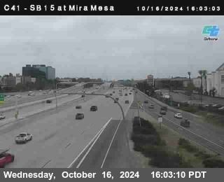 NB 15 at Mira Mesa Blvd